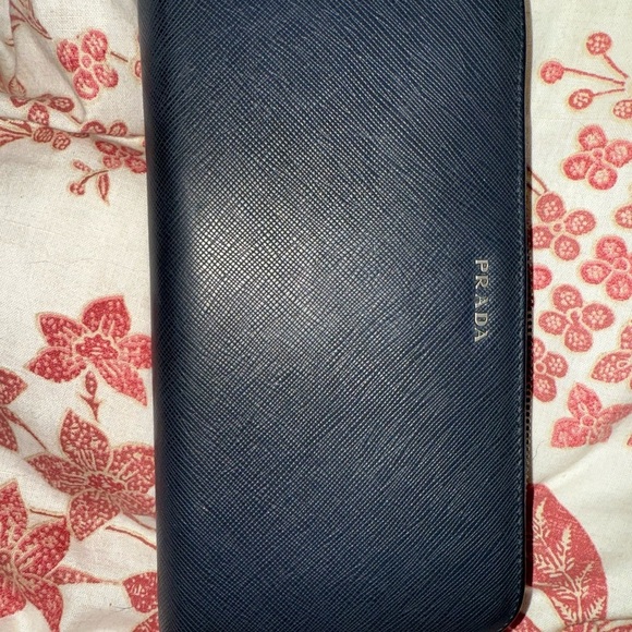 Prada Midnight Blue Leather Wallet - Picture 14 of 15